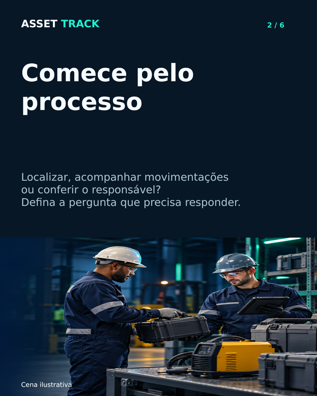 ASSET TRACK: Comece pelo processo